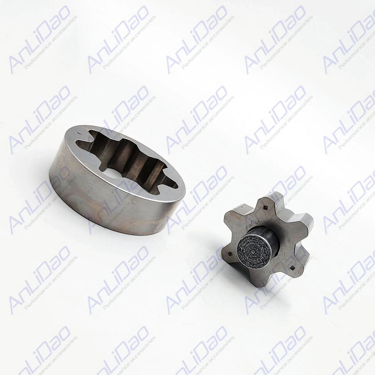 Oil Pump Shaft & Rotor for SeaDoo 1503 1630 (16MM, 420837543, 420956675)
