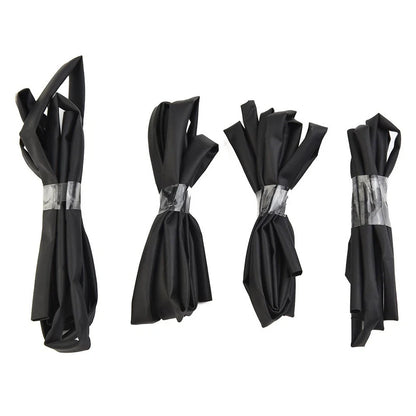 Set of 4 Heat Shrink Tubing 1 Meter Lengths 3mm 4mm 5mm 6mm