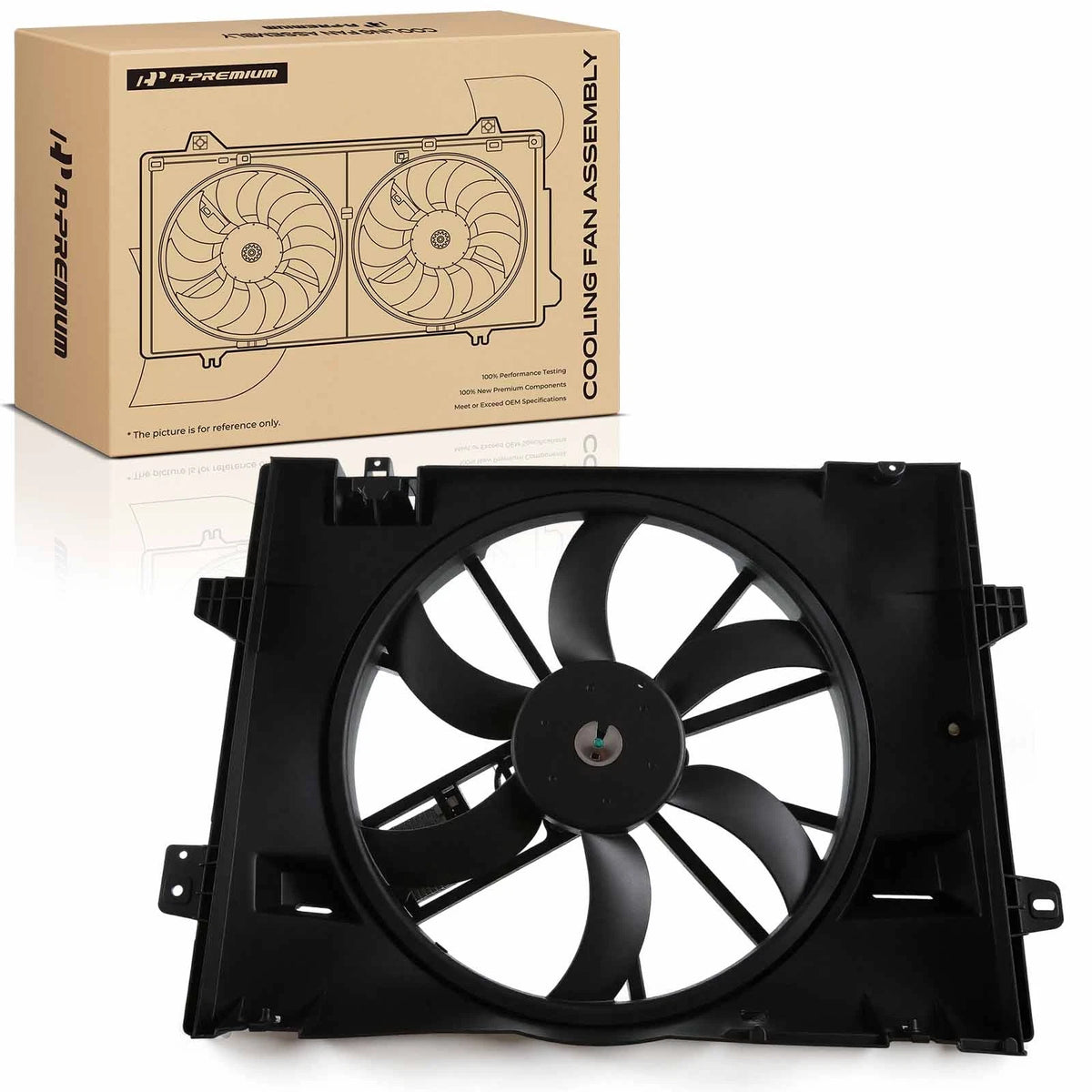 Cooling Fan Assembly for Ford Crown Victoria (2006–2011) 6W1Z 8C607-AA, 621-353