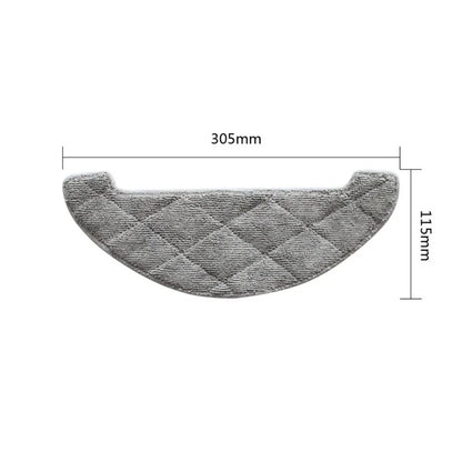 Microfiber Mop Cloth Kit for Coredy R750 Pro R758 Pro Vacuum Cleaner