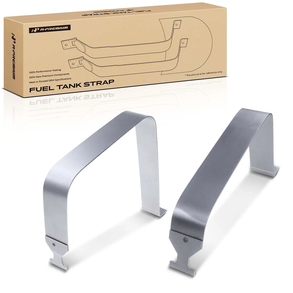 2X Fuel Tank Straps for Dodge Dakota (2000–2004) - 52102424AA, 52102424AB, 52102425AA, 52102425AB, ST158