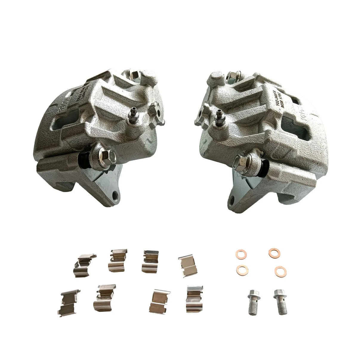 Pair Front Brake Calipers with Bracket for Lincoln MKX (2007–2010) Ford Edge 3.5L