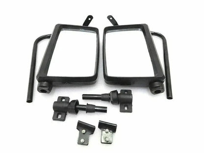 Set of 2 Chrome Side View Convex Mirrors for Suzuki Jimny Sierra Samurai (–) 84701M75M10, 84701M80110
