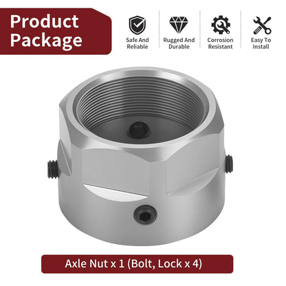Rear Axle Lock Nut for Yamaha YFZ450R/YFZ450X (2009–2024)