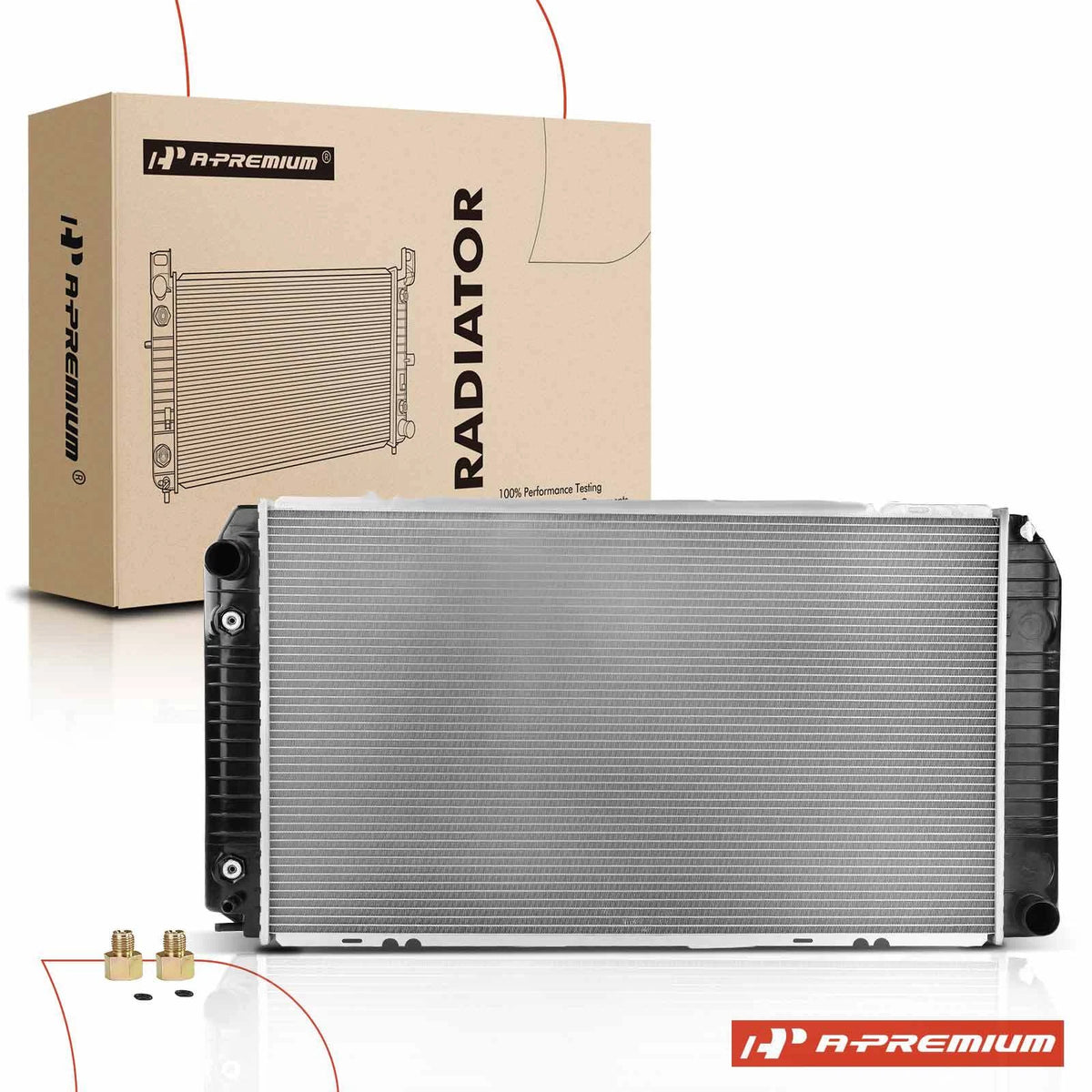 Radiator with Trans Oil Cooler for Chevy Tahoe Blazer GMC C1500 K3500 (1995–2000) - 52460867, 52460868, 52460869, 52467214, CU1523