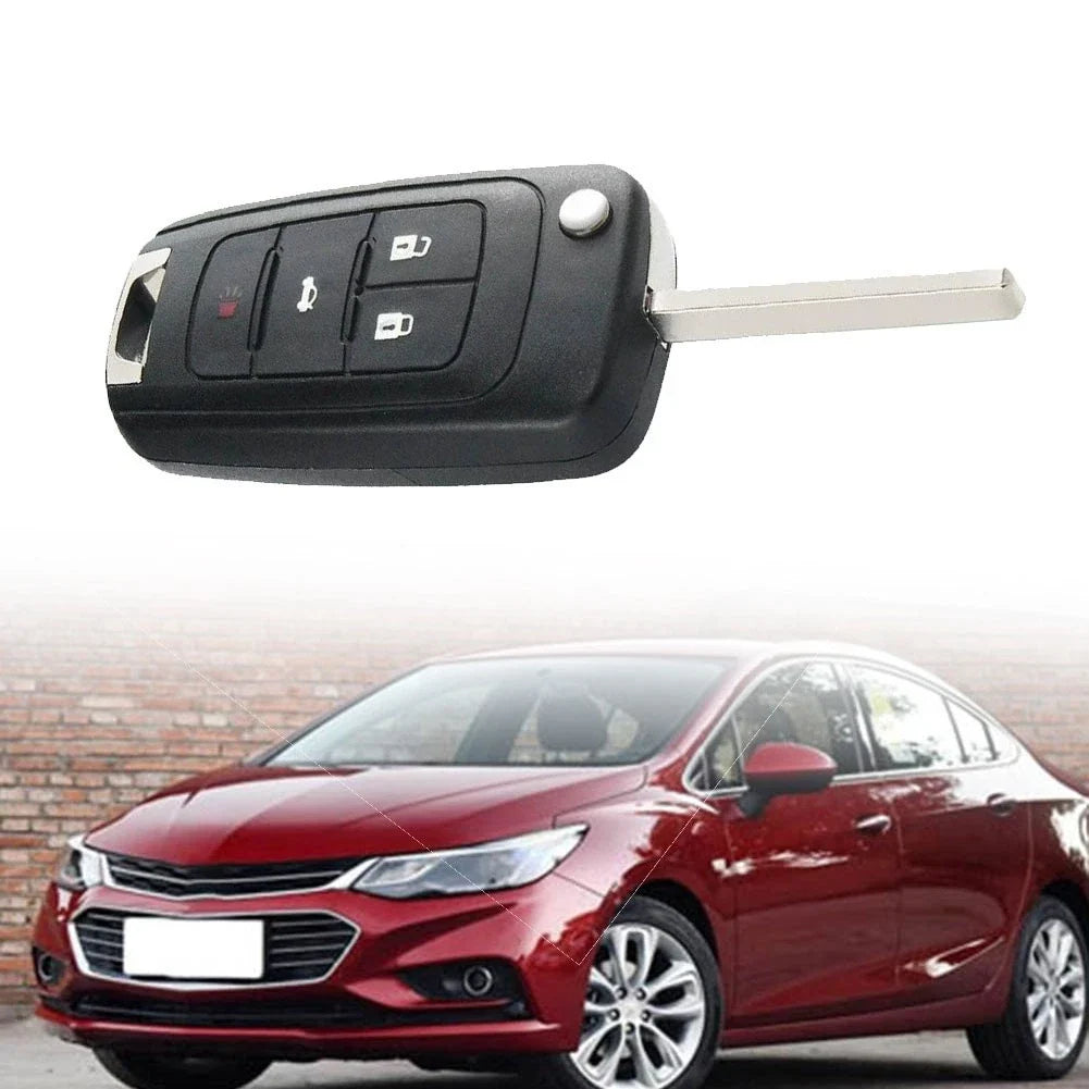 Remote Key Fob for Chevy Cruze (2010–2016) + Cut