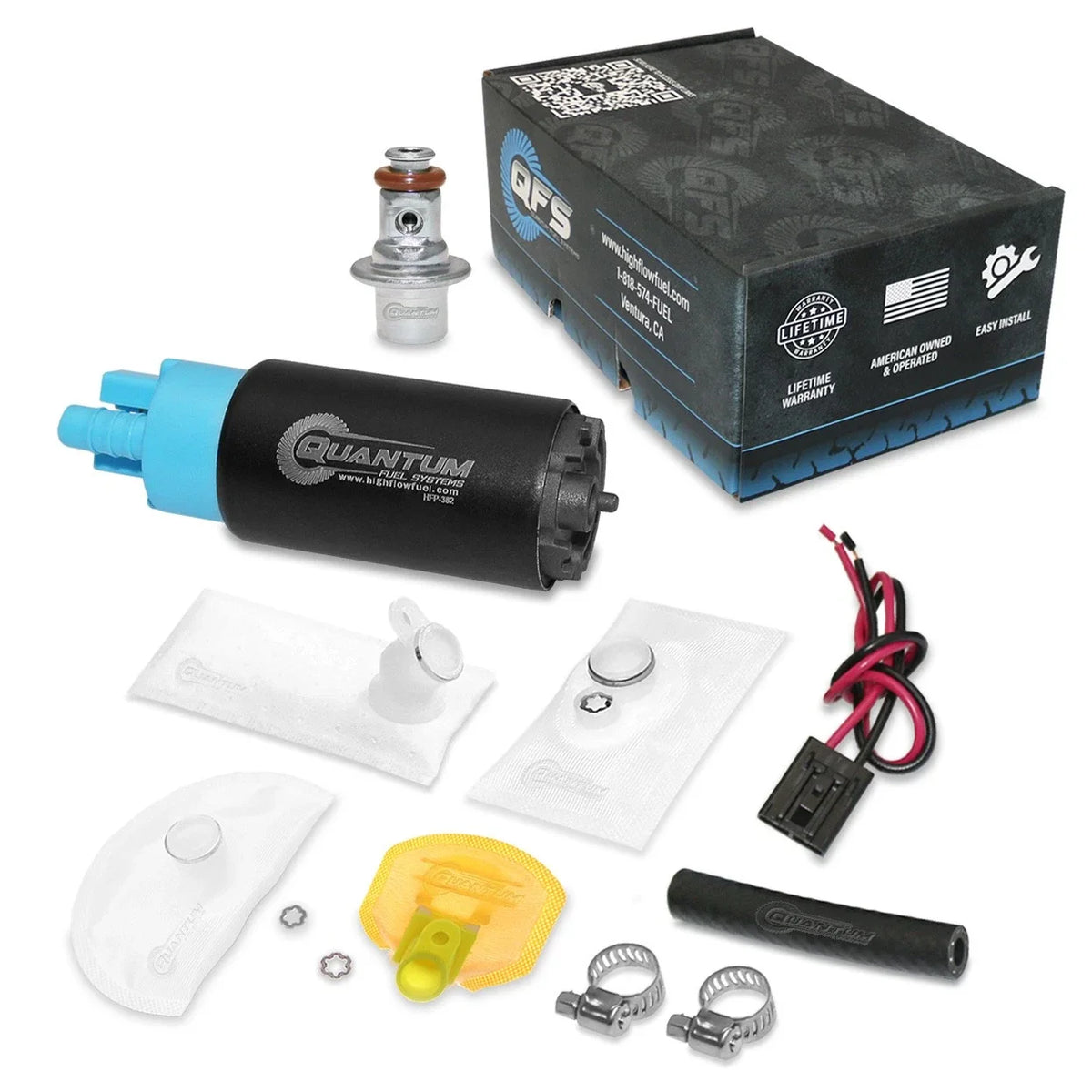 QFS Fuel Pump + Regulator for Hyosung GV250 Aquila (2010–2018)