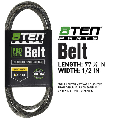 8TEN Kevlar Belt for Simplicity 1718H 1716H (170164SM, 2170164, 37X34MA)