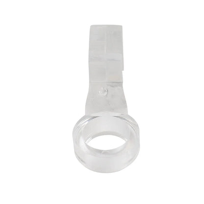1/4" Clear Free Motion Couching Ruler Presser Foot for Low Shank