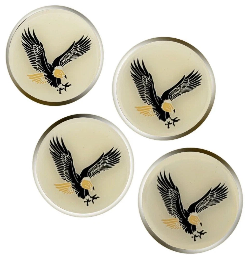 Set of 4 Wheel Rim Center Cap Spinner Emblems for Eagle (WS051)