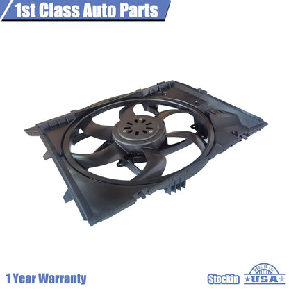 Brushless Motor Radiator Cooling Fan Assembly for BMW E90 128i 325i 328i Z4 (2007–2013)
