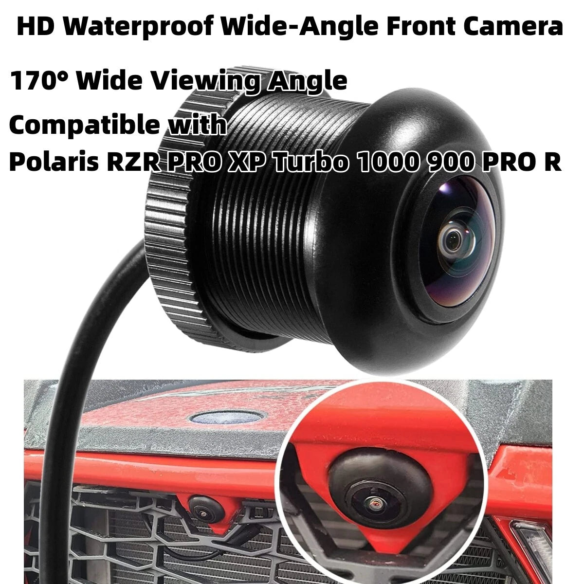 Front Camera Kit for Polaris RZR PRO XP Turbo 1000 900 PRO R