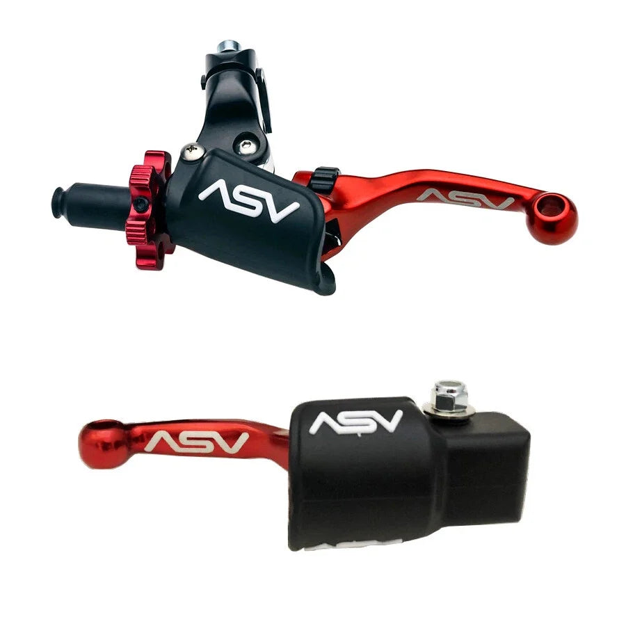 ASV F4 Shorty Front Brake Clutch Levers Pair for Grizzly 450 (2007–2023)