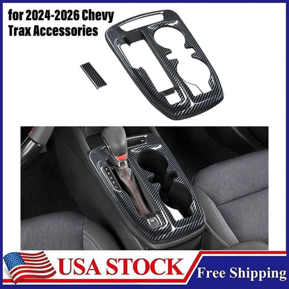 Center Console Gear Shift Panel Cover Trim for Chevy Trax (2024–2025)