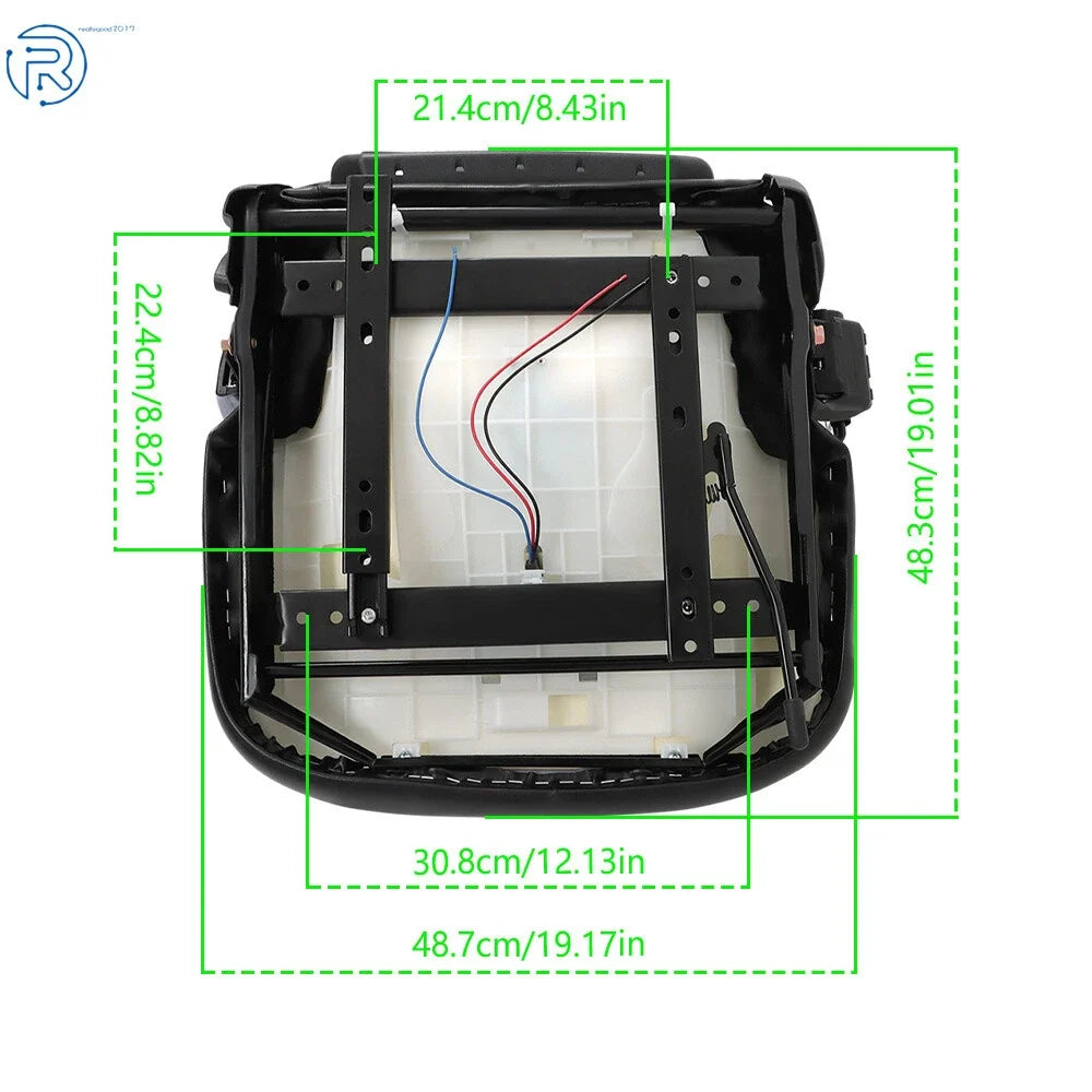 Molded Seat with Seatbelt & Switch for Toyota Forklift
