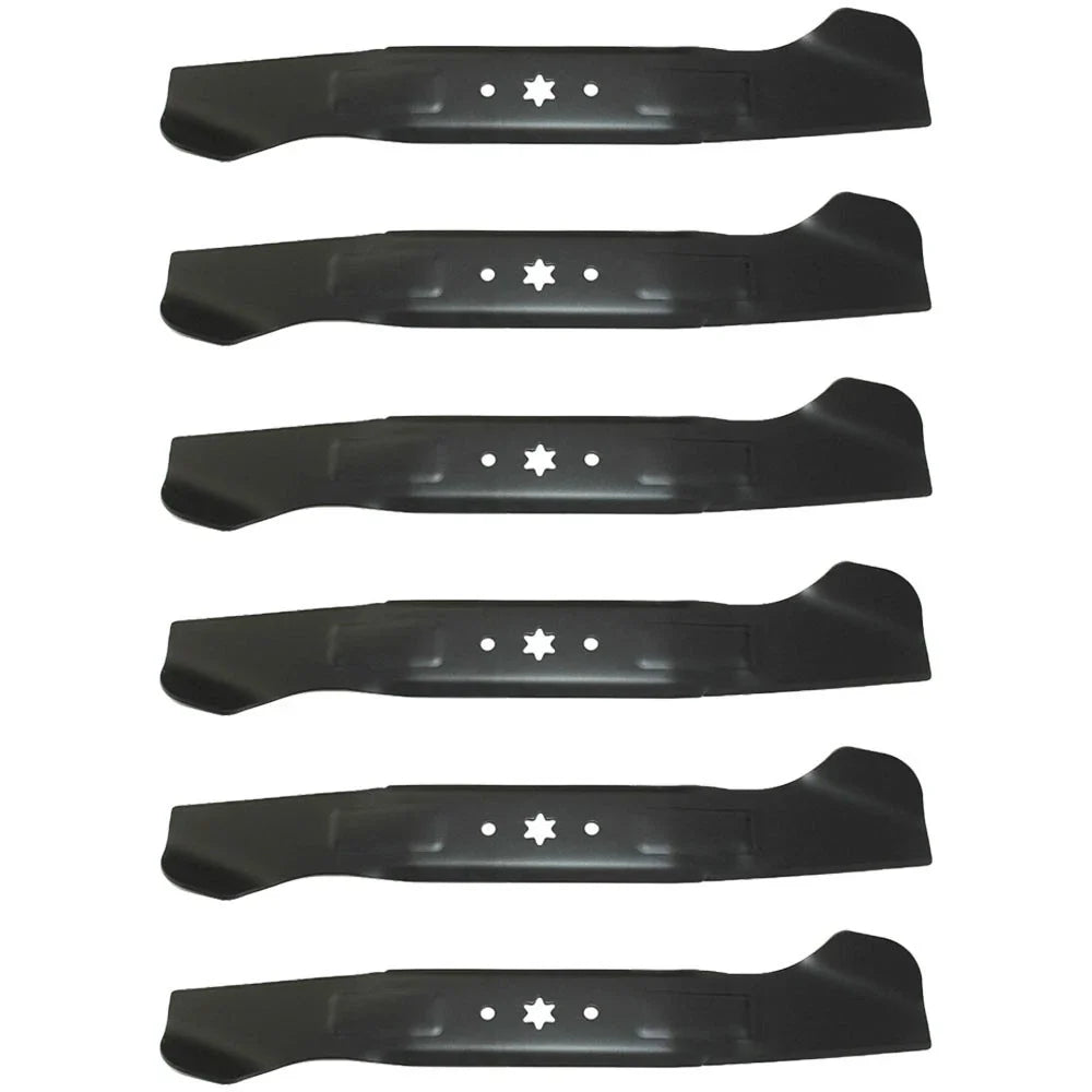 6X High Lift Mower Blades for Cub Cadet, Yardman (Fits )