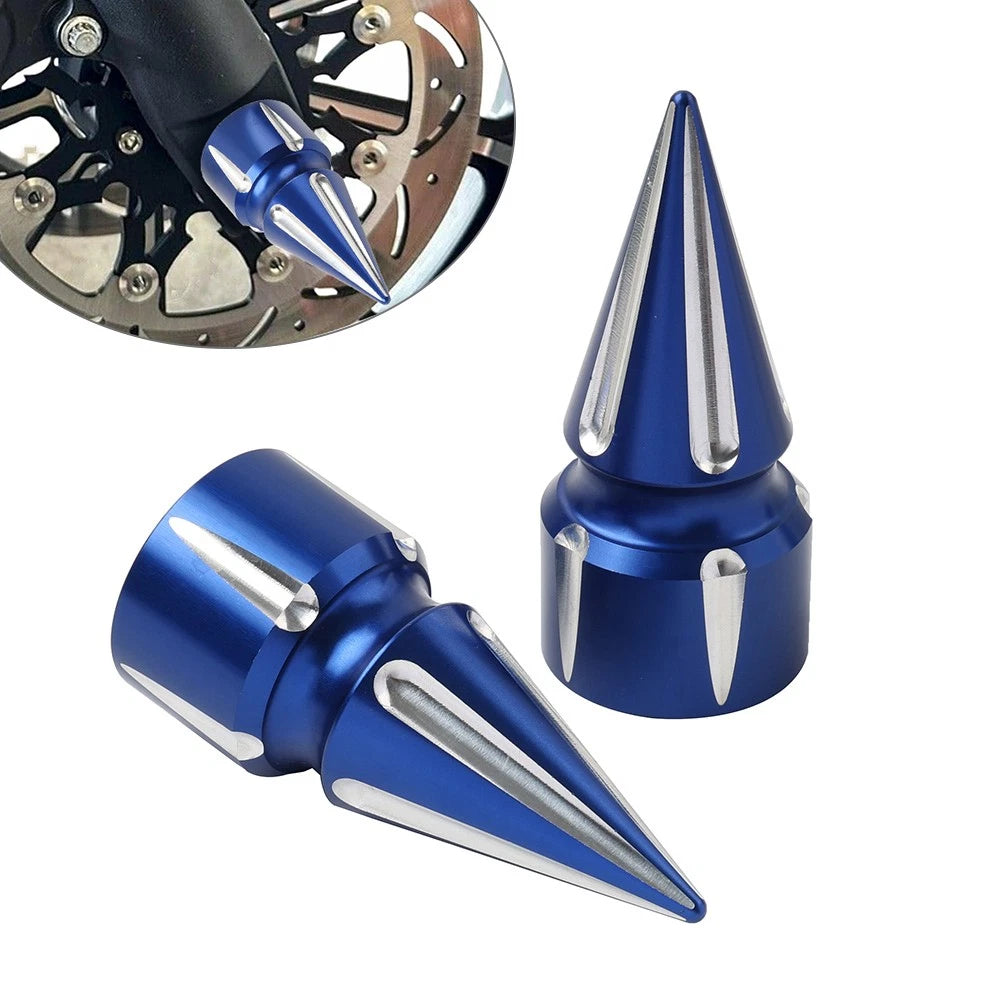 Front Axle Cap Nut Cover for Harley Softail (2007–Present)