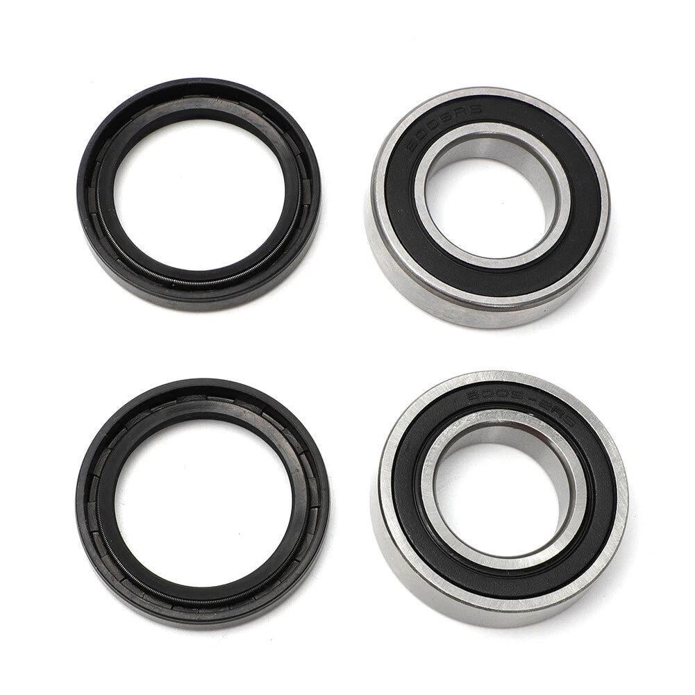 8x Front Wheel Bearings Seals Kit for Kawasaki Mule 4010 3010 2510 UTV