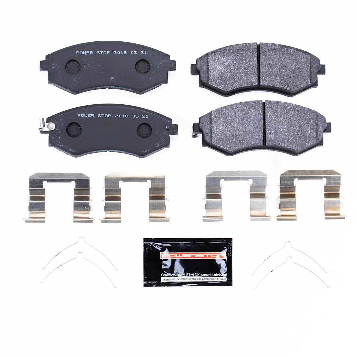 2X Powerstop Brake Pad Set Front for Nissan Sentra (1994–2006) PSA-449