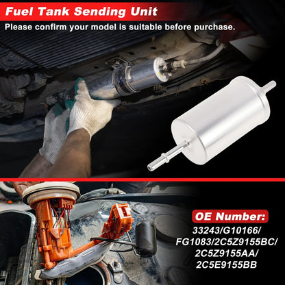 Chassis Pipeline Fuel Filter Assembly for Ford Edge (2015–2024) No. 33243