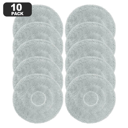 10pk Reusable Microfiber Mop Cloths for Trouver E30 (RLE52SC)