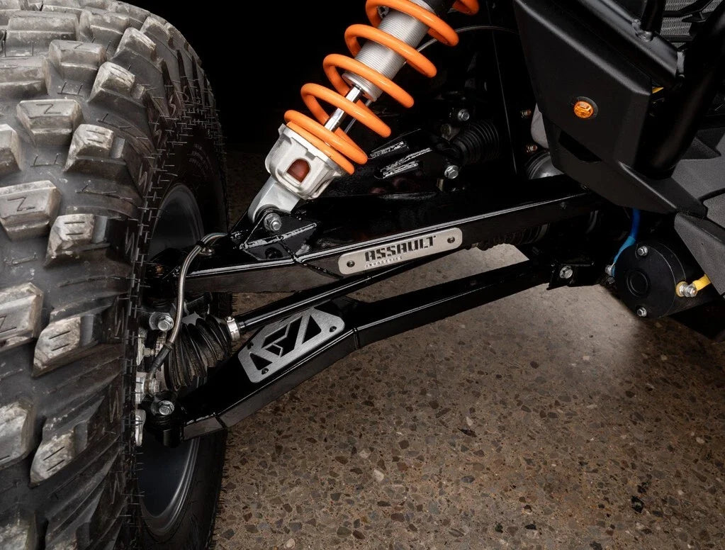 Assault High-Clearance A-Arms for Polaris RZR XP (1.5" Forward Offset)