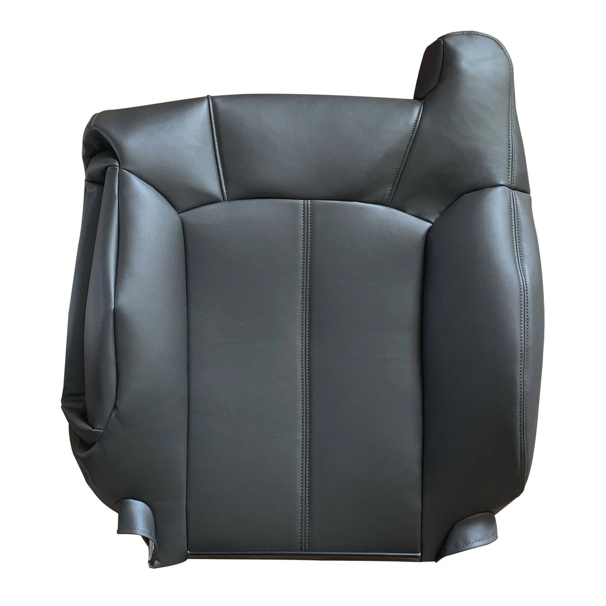Leather Seat Cover for Chevy Silverado & GMC Sierra (1999–2002) Black