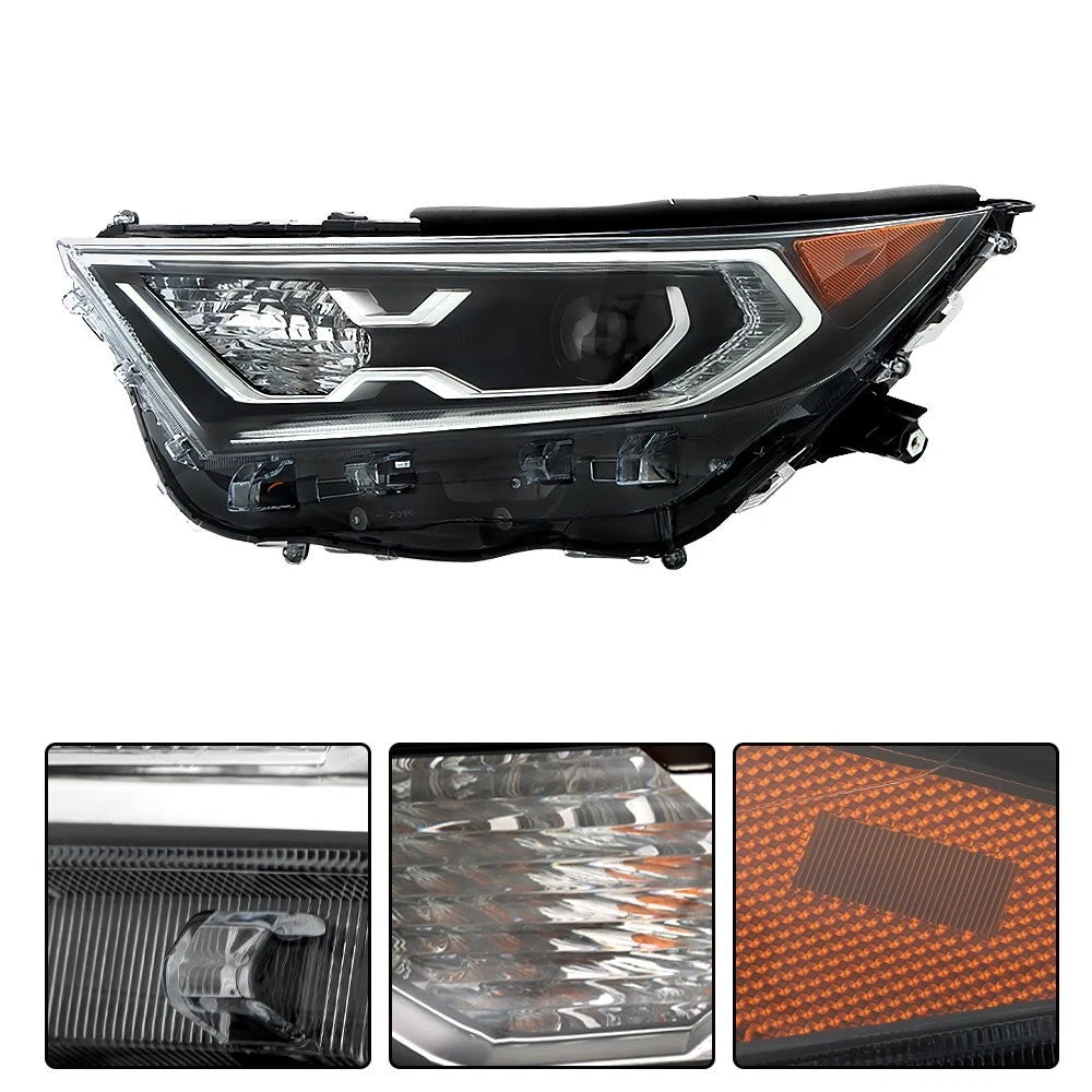 Single LED Headlight for Toyota RAV4 Hybrid XSE (2019–2022) TO2502292