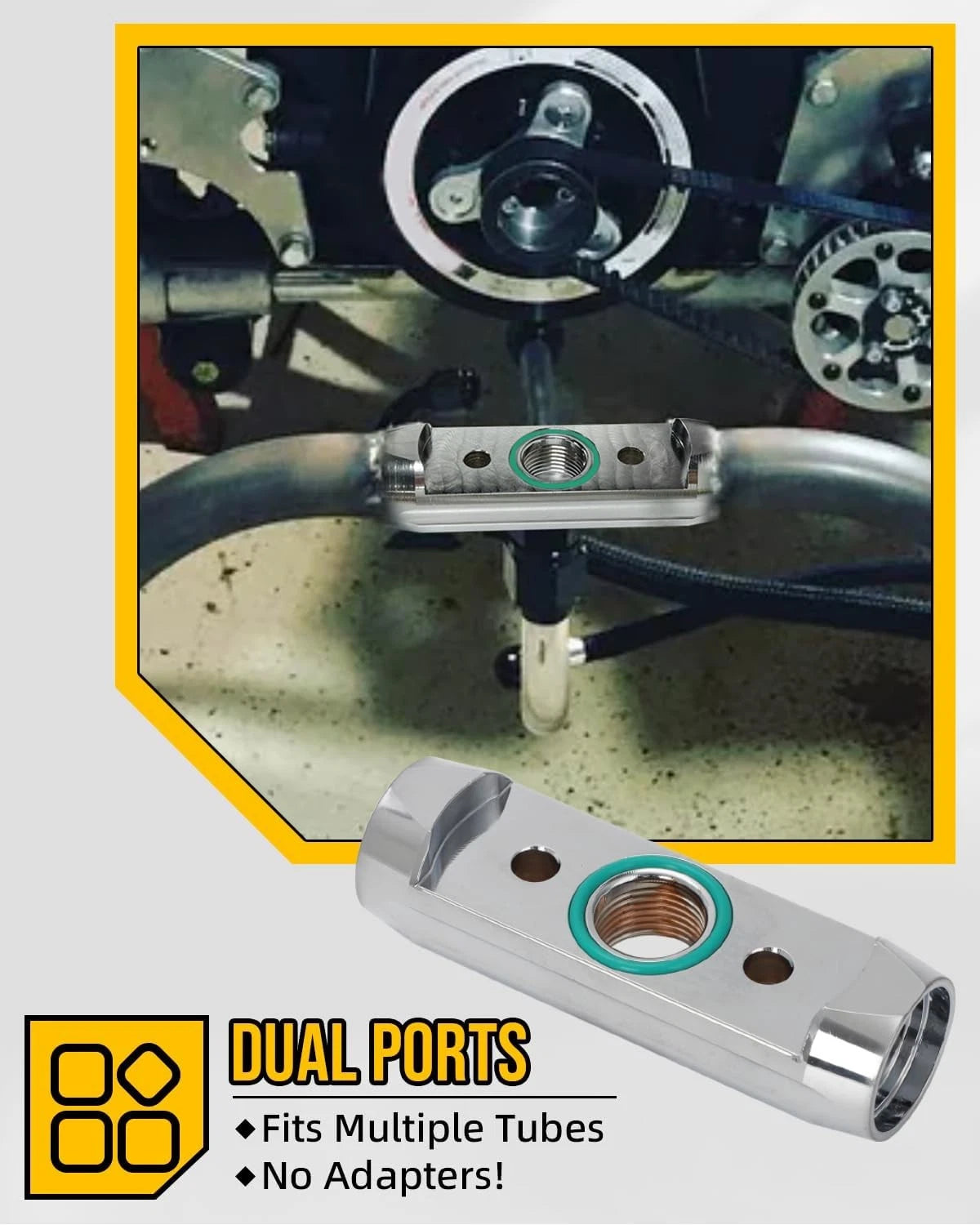Mid Frame Turbo Mount Kit for Borg Warner S400 PT88 GTX55 GTX5533R (26700)