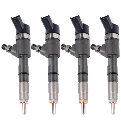 4X Fuel Injectors 0445110507 for Yanmar Engine 3.3L (4TNV88C, 4TNV98, 4TNV98-CWBV)