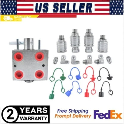 Hydraulic Multiplier Valve for Tractor (Manual Control, 20 GPM, 3000 PSI)
