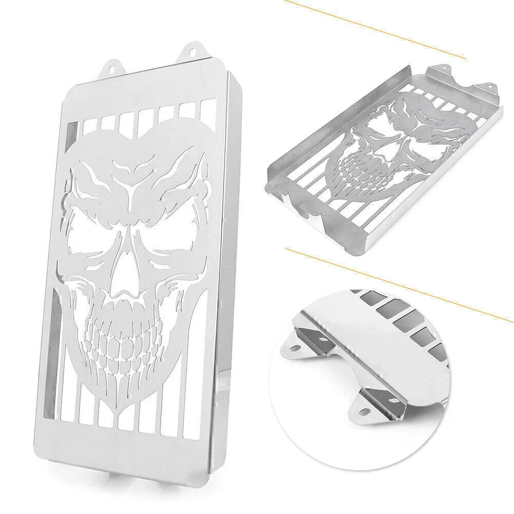 Skull Radiator Grille Cover for Honda VTX 1300C/R/S/T (2002-2009)