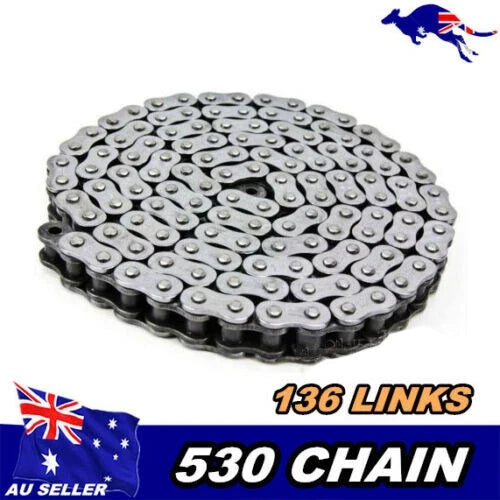 530 136L Drive Chain for 300cc 250cc 200cc ATV Quad Dirt Bike Pit Trail