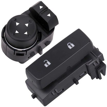Power Window Control Switch Button for Front Driver Side Door (2010–2020)