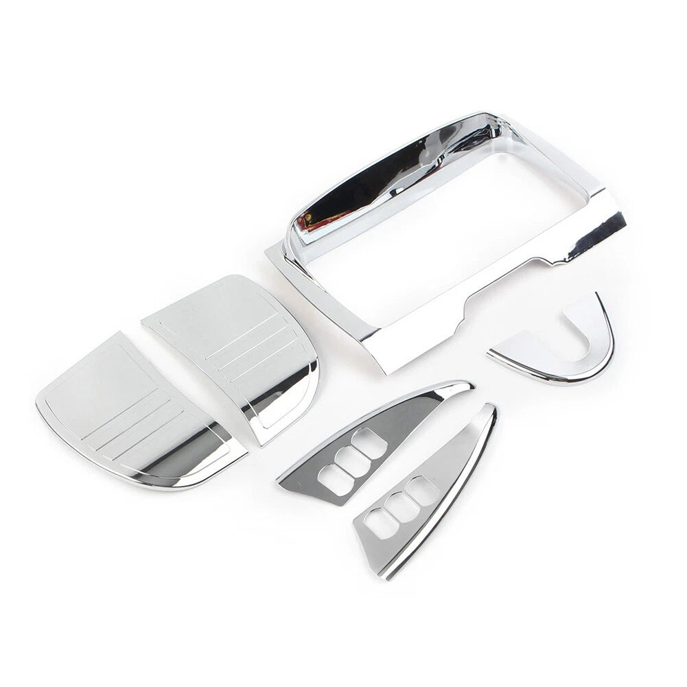 Tri Line Gauge Stereo Accent Set for Harley Touring Electra Street Glide (2014–2022)