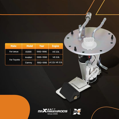 Fuel Pump Module Sender Assembly for Toyota Corolla, Geo Prizm (1998–2002)