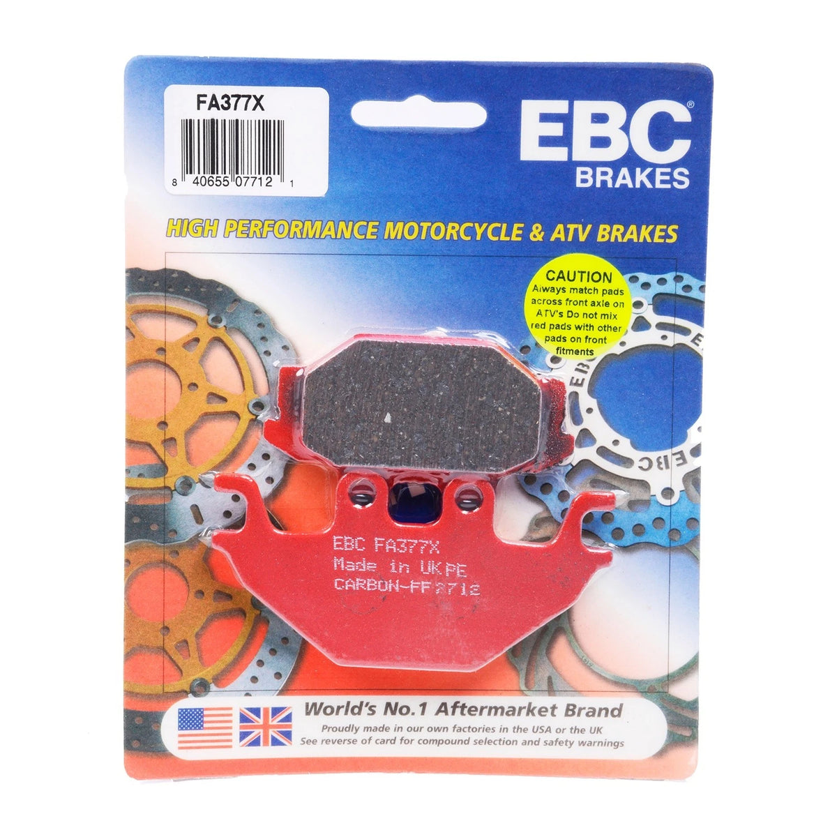 EBC 2X Carbon Graphite Brake Pads for (FA377X)