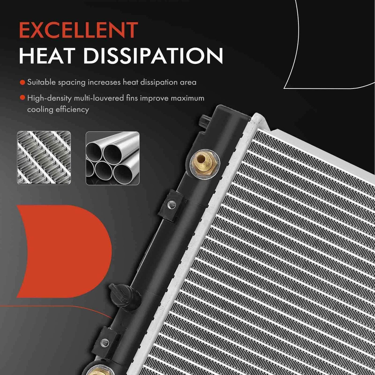 Radiator with Trans Oil Cooler for Acura EL Honda Civic (1992–2000)