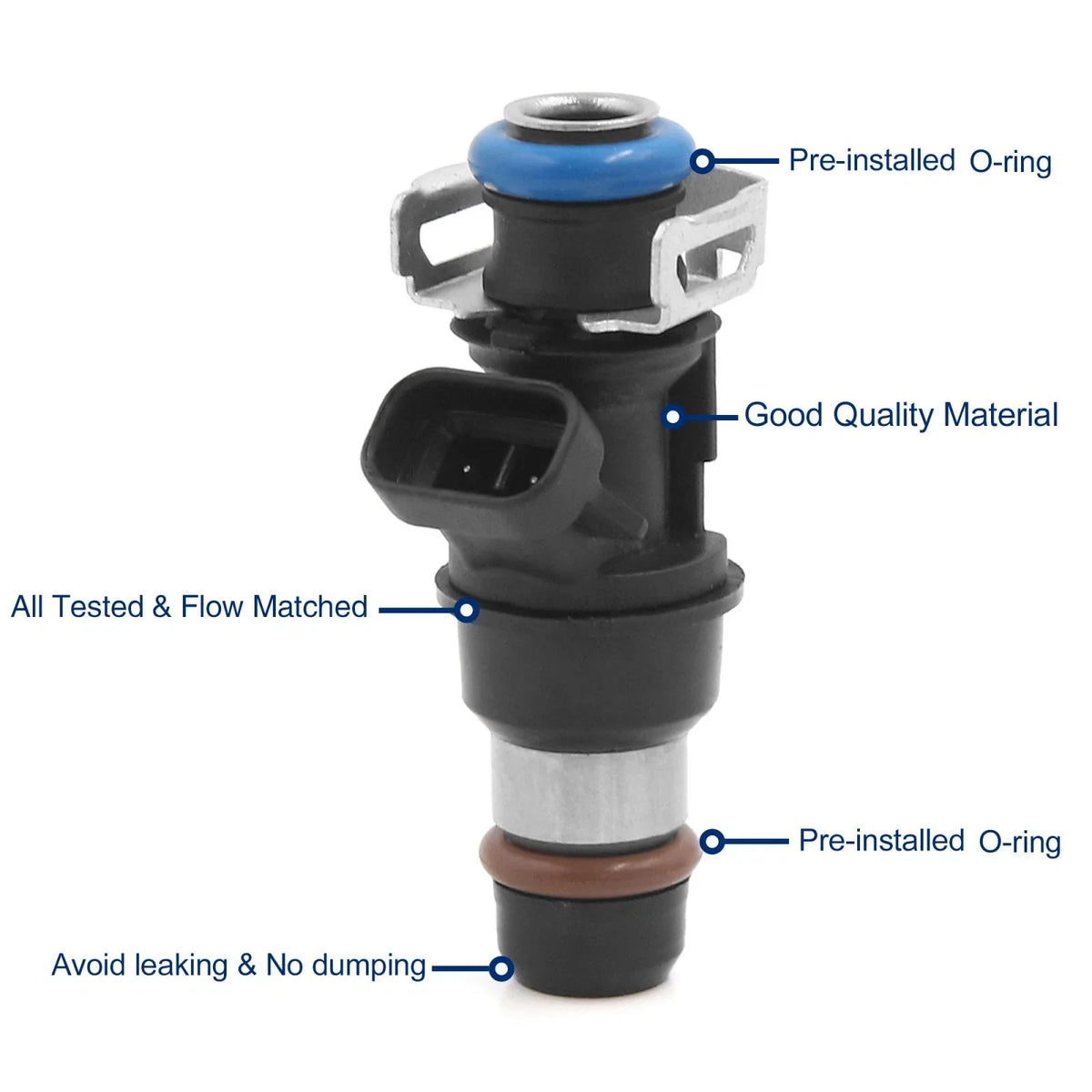 Fuel Injector 25317628 17113698 for Chevrolet Silverado 1500 2500 (2001–2006)