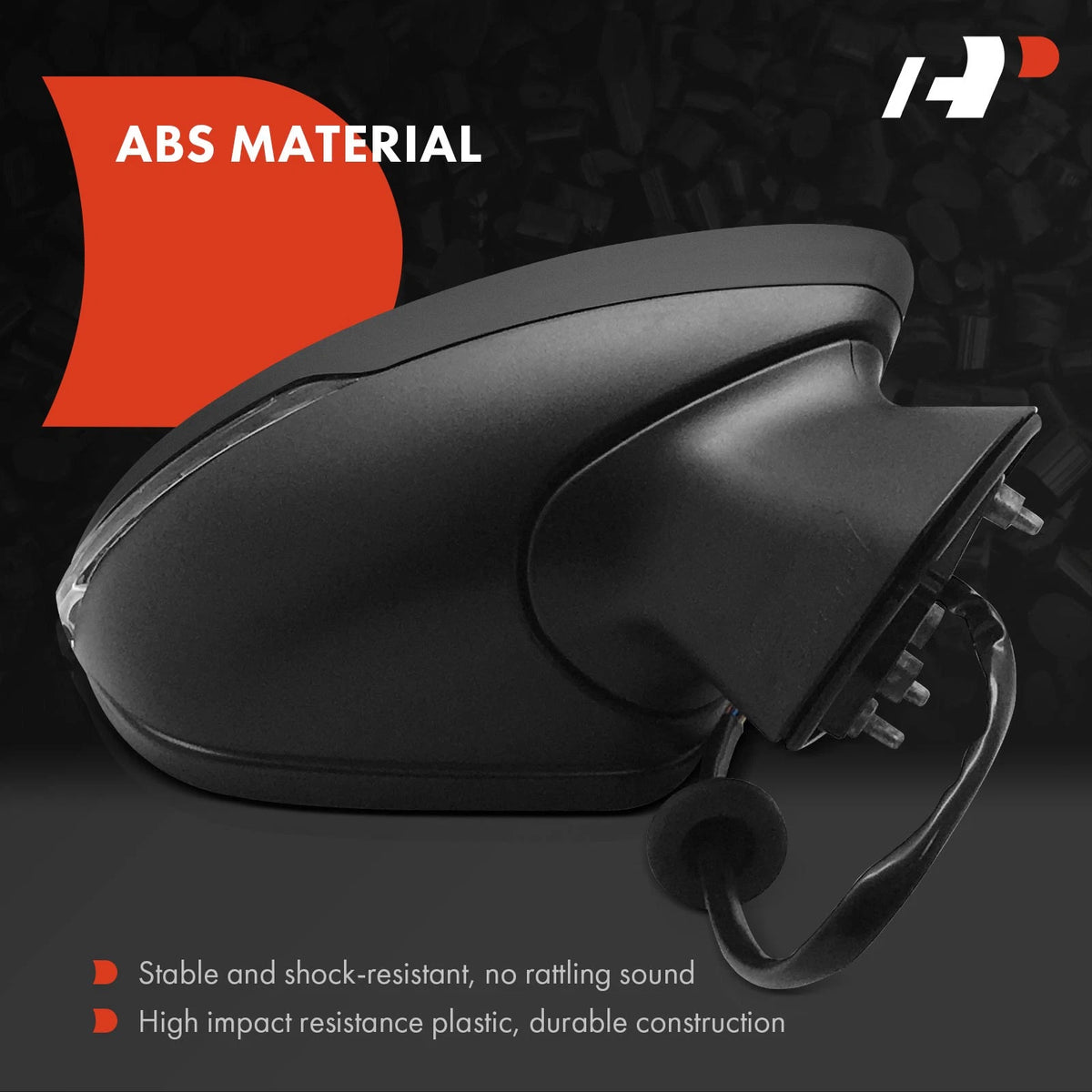 Passenger Power Mirror for Chevrolet Cruze (2016–2019) 19353644, 39063963, 39125822, GM1321545