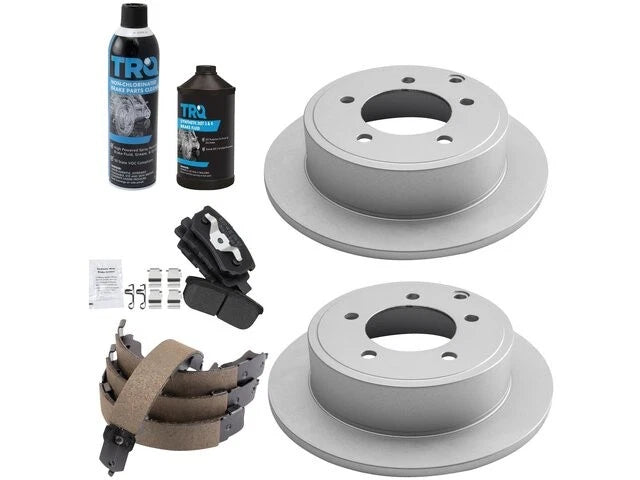 Brake Pad Rotor Shoe Drum Kit for Chrysler 200 (2011–2014) 41992TJJW