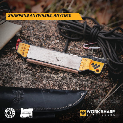 Work Sharp Guided Field Sharpener for Compact Travel Knife (One Size)