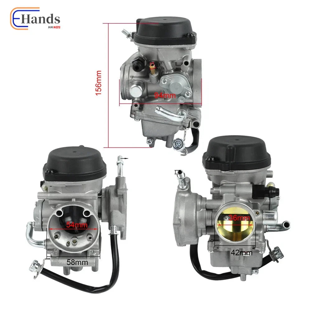 Carburetor for Suzuki Quadsport Z400, LTZ 400, Kawasaki KFX400 (2003–2007)