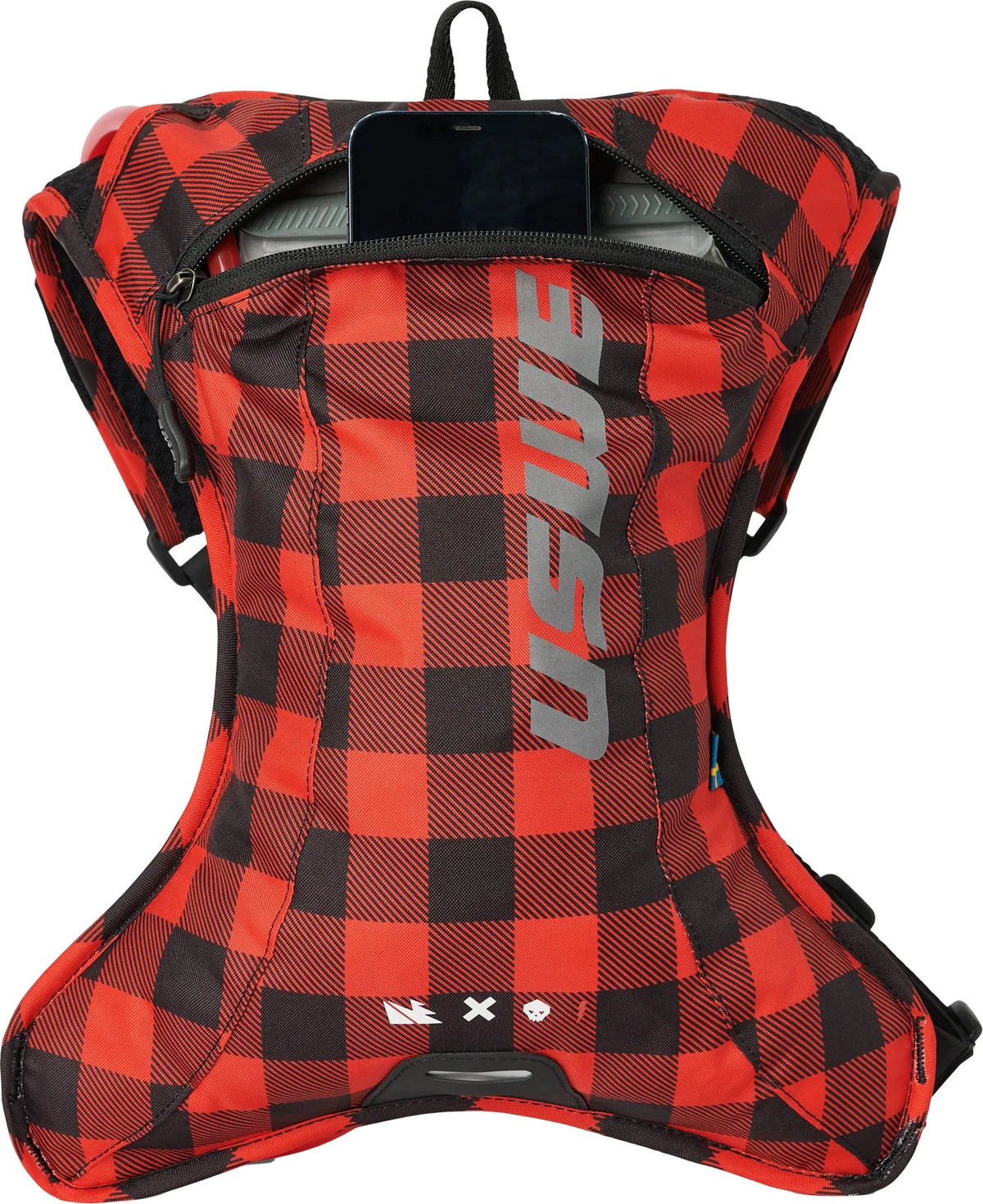 2L Hydration Pack for USWE Outlander (5202076048) - Flannel Red/Black