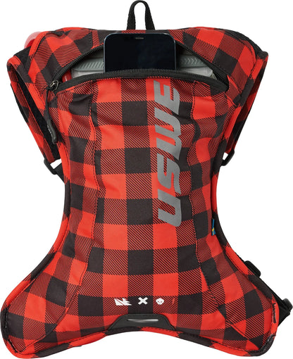 2L Hydration Pack for USWE Outlander (5202076048) - Flannel Red/Black