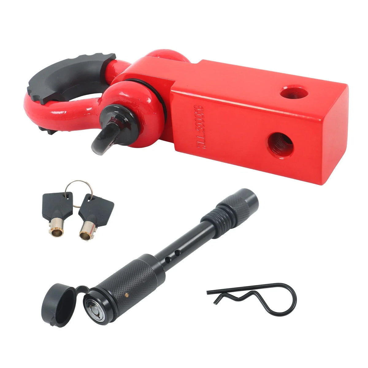 Heavy Duty Anti-Theft Shackle Hitch Receiver 2" for
