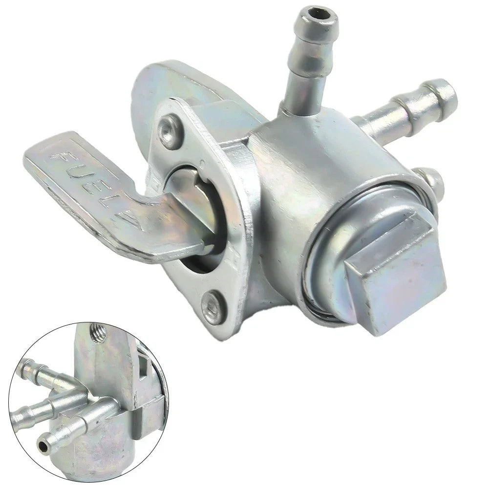 3-Way Petcock Tap Valve Switch for Motorcycle Dirt Bike ATV