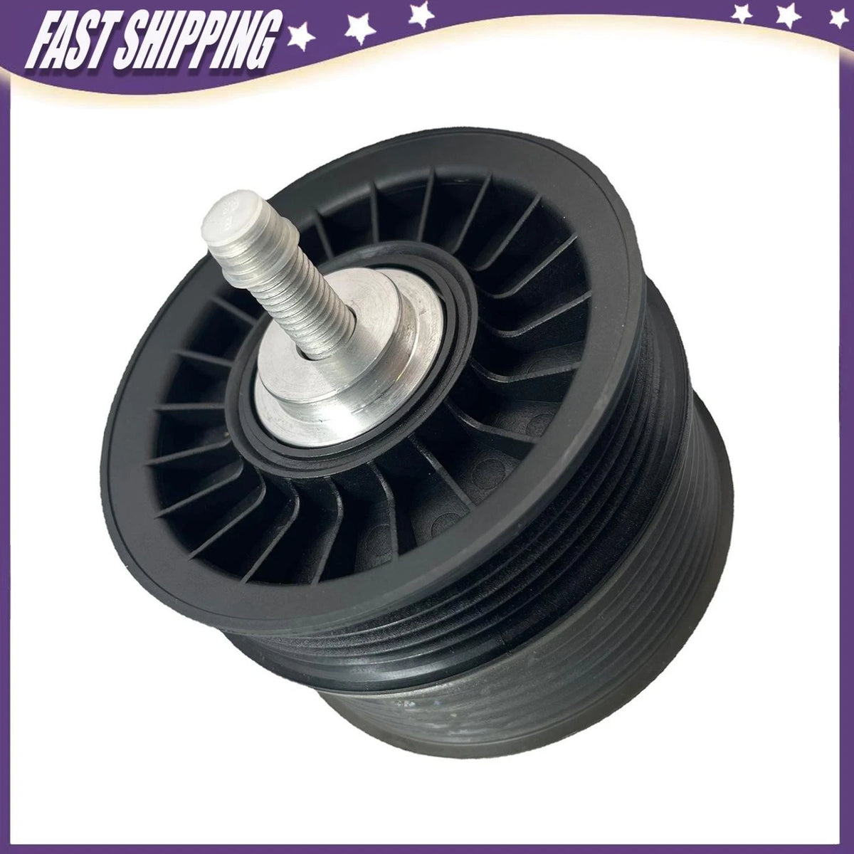 Set of 2 Idler Pulleys for Mercedes CLS55 AMG (2003–2008) 1132020419