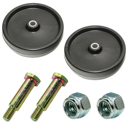 Deck Wheels with Hardware for MTD (Replaces 734-3000)