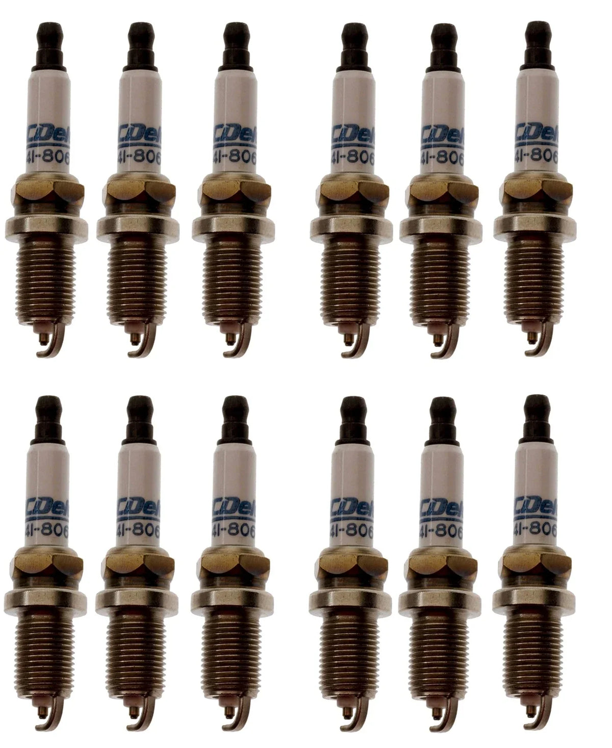 Set of 12 Spark Plugs for Audi A8 Quattro, Bentley Continental (2002–2009)